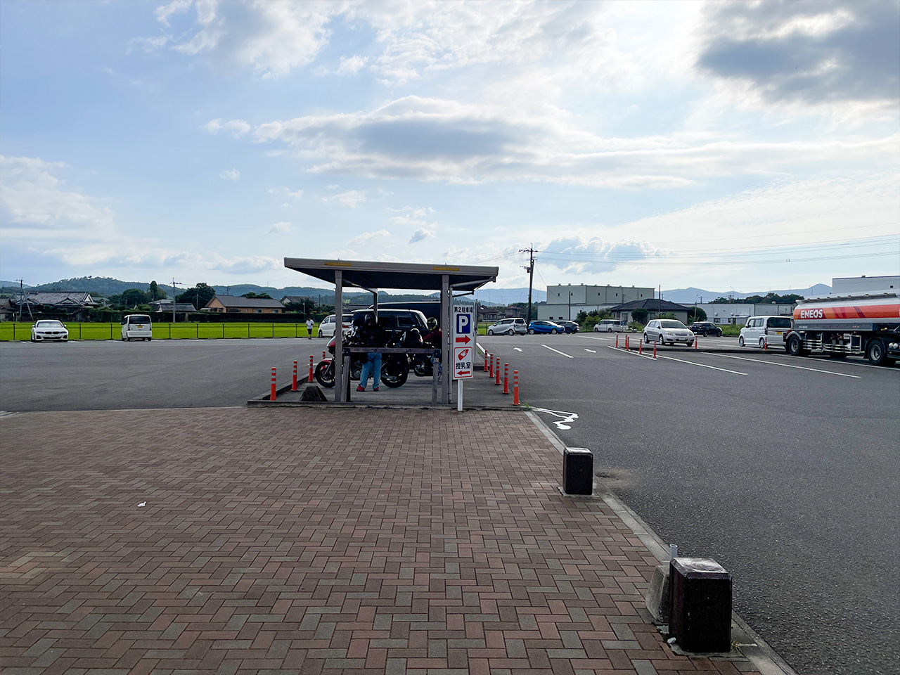 道の駅えびの駐車場
