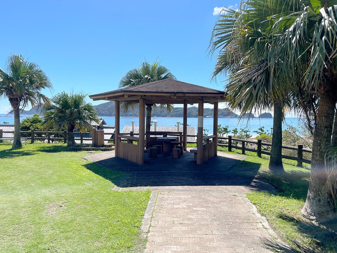 道の駅-北浦-ベンチ
